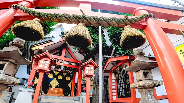 稲荷神社の鳥居